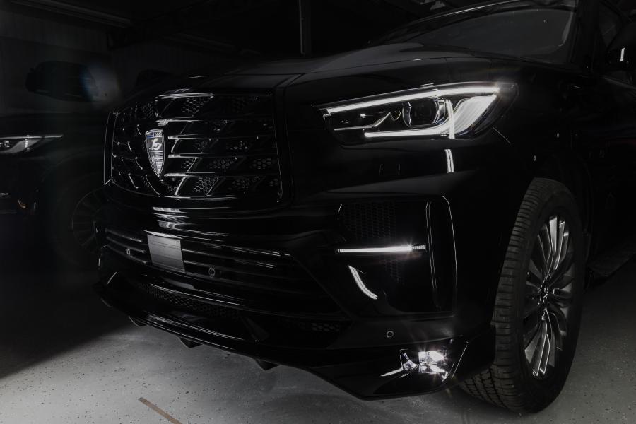 Детали экстерьера Infiniti QX80 Missuro by Larte Design 2018 года  (фото 4 из 37)